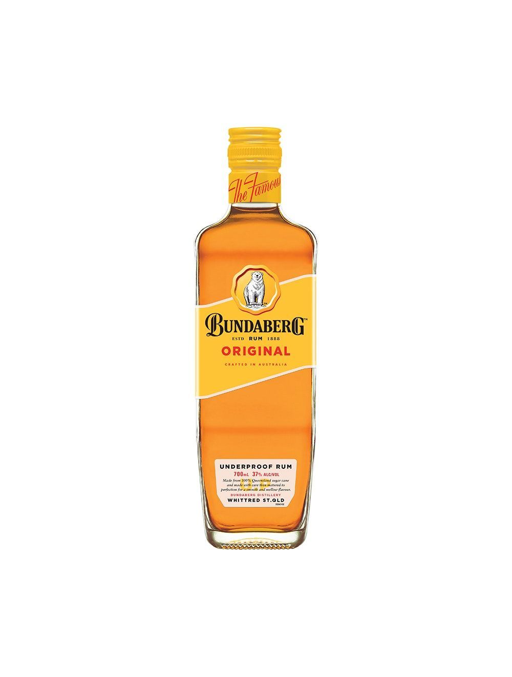 Bundaberg Underproof Rum 700mL Bottle