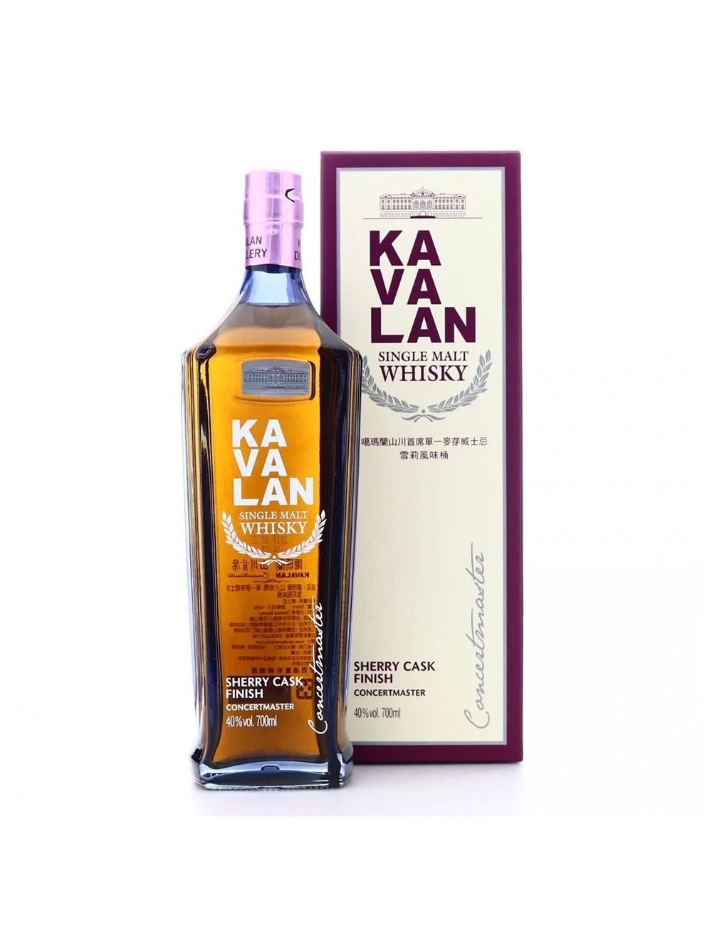 ウイスキー Kavalan Concertmaster Sherry Cask Finish Kavalan Concertmaster Sherry Cask Finish Single Malt Whisky