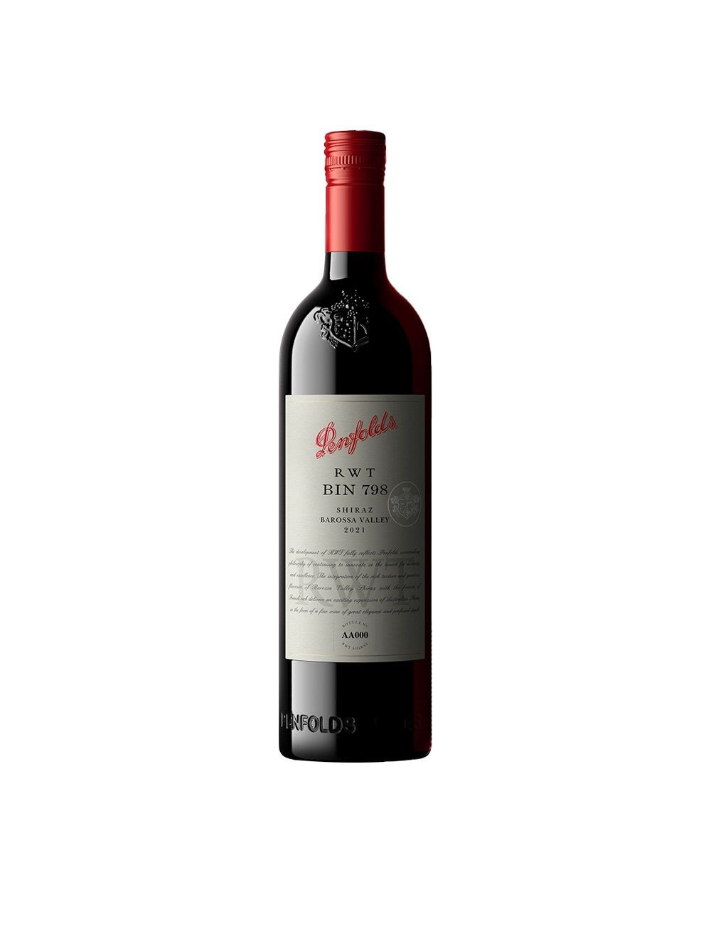 Penfolds RWT Bin 798 Shiraz 2021 750ml